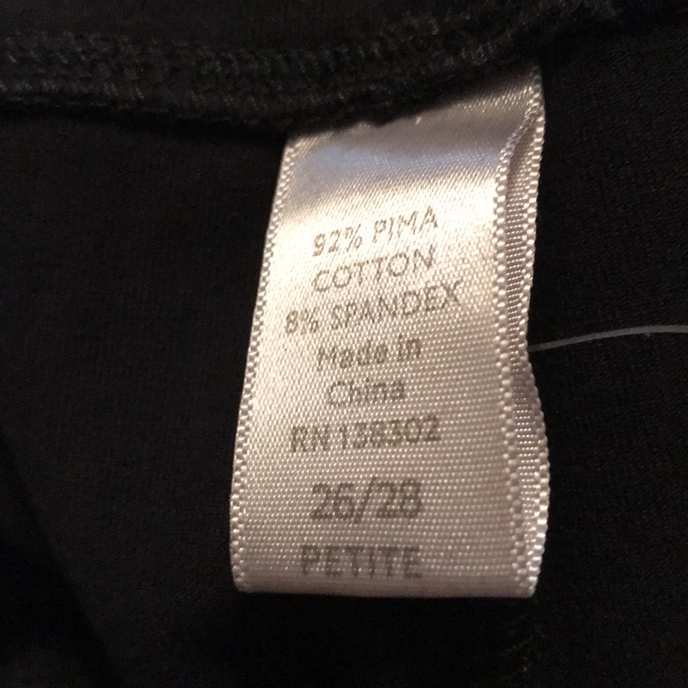NWT Black petite dress pants - Picture 5 of 6